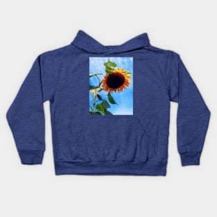 Sunflower and Sky Kids Hoodie